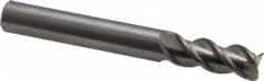 OSG - 5/16", 3 Flute, Single End, Solid Carbide, 0.02" Corner Radius End Mill - 2-1/2" OAL, 45° Helix, Right Hand Flute, 13/16" LOC, Right Hand Cut - Benchmark Tooling