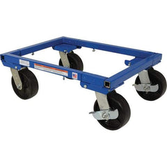 Vestil - 3,000 Lb Capacity Steel Dolly - 22" Long x 16" Wide - Benchmark Tooling