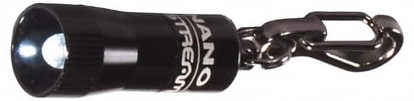 Streamlight - Water Resistant, Aluminum Mini Flashlight - 10 Lumens, 8 hr Runtime, White LED Bulb, Black Body, 4 Button/Coin Cell Batteries Included - Benchmark Tooling