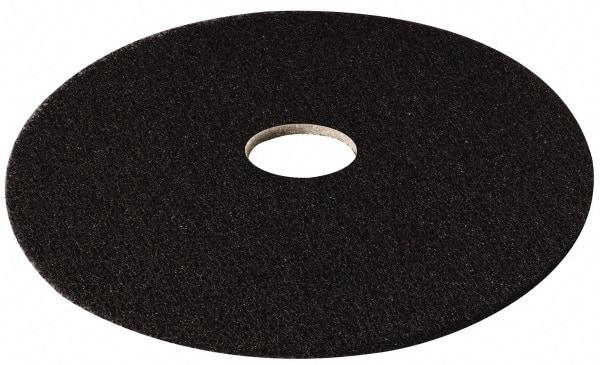 3M - Stripping Pad - 20" Machine, Black Pad, Nylon - Benchmark Tooling