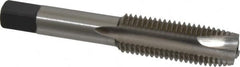 Kennametal - M16x2.00 Metric Coarse, 3 Flute, Bright Finish, High Speed Steel Spiral Point Tap - Plug Chamfer, Right Hand Thread, 3.81" OAL, 1-13/16" Thread Length, 0.48" Shank Diam, 6H Class of Fit, Series 5351 - Exact Industrial Supply