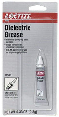 Loctite - 0.33 oz Tube Silicone General Purpose Grease - Clear, 400°F Max Temp, - Benchmark Tooling