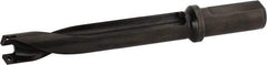 Allied Machine and Engineering - 24 to 25.78mm Diam, 5xD, 5-1/8" Max Depth, 1" Shank Diam, 8-13/16" OAL, Replaceable Tip Drill - Series 24 - Benchmark Tooling