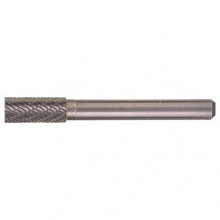 SA-42 Double Cut Solid Carbide Bur-Cylindrical without End Cut - Benchmark Tooling