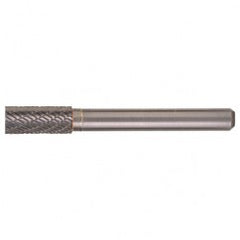 SA-42 Double Cut Solid Carbide Bur-Cylindrical without End Cut - Benchmark Tooling