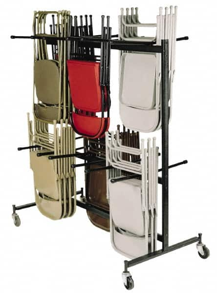 NPS - 84 Chairs Capacity Storage Rack - Use for Folding Chairs - Benchmark Tooling