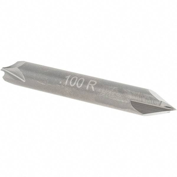 Value Collection - Corner Rounding End Mills - .100 R CARB CREM, DE, 2 FL - Benchmark Tooling