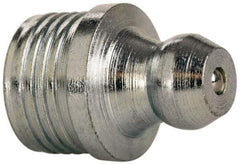 Value Collection - Straight Head Angle, 3/8 Thread Steel Drive-In Grease Fitting - Benchmark Tooling