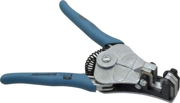 Ideal - 18 to 10 AWG Capacity Automatic Wire Stripper - 7" OAL, Plastic Cushion Handle - Benchmark Tooling