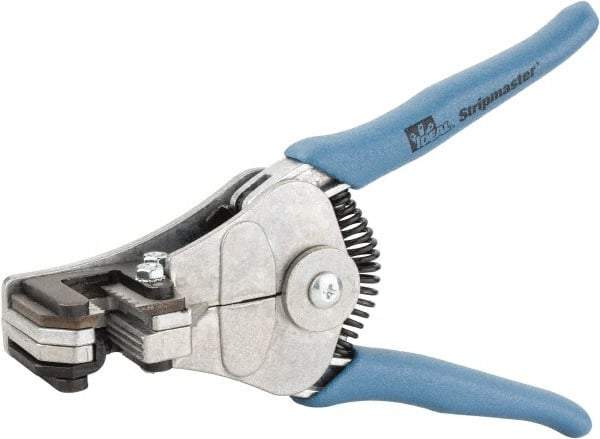 Ideal - 26 to 16 AWG Capacity Automatic Wire Stripper - 7" OAL, Plastic Cushion Handle - Benchmark Tooling