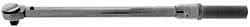 Apex - 3/8" Drive, 30 to 150 In/Lb, Click Type Torque Wrench - 1 Ft/Lb Graduation, 9-1/2" OAL - Benchmark Tooling