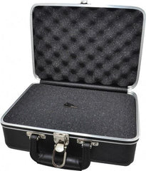 Platt - 12" Wide x 5" High, Clamshell Hard Case - Black, Plastic - Benchmark Tooling