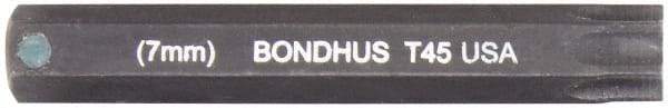 Bondhus - Star Hex Drive Bit - 2" OAL - Benchmark Tooling