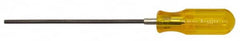 Xcelite - 5/32" Standard Hex Driver - 6" Bade Length, Standard Handle, 9-1/8" OAL - Benchmark Tooling