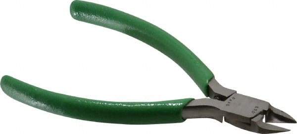 Xcelite - 100mm OAL, 20 AWG Capacity, Diagonal Cutter - 15/32" Jaw Length x 11mm Jaw Width, Tapered Head - Benchmark Tooling