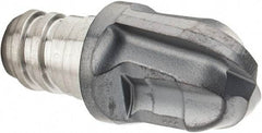 Iscar - MM HCR Grade IC908 Carbide Ball Nose Milling Tip Insert - TiAlN Finish, 2 Flutes, 5/16" Cutting Diam, 0.31" Depth of Cut, 0.39" Extension - Benchmark Tooling