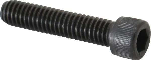 Value Collection - 5/16-18 UNC Hex Socket Drive, Socket Cap Screw - Alloy Steel, Black Oxide Finish, Partially Threaded, 1-1/2" Length Under Head - Benchmark Tooling