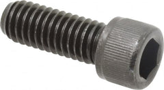 Value Collection - 3/8-16 UNC Hex Socket Drive, Socket Cap Screw - Alloy Steel, Black Oxide Finish, Fully Threaded, 1" Length Under Head - Benchmark Tooling