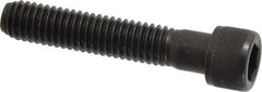 Value Collection - 3/8-16 UNC Hex Socket Drive, Socket Cap Screw - Alloy Steel, Black Oxide Finish, Partially Threaded, 2" Length Under Head - Benchmark Tooling