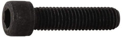 Value Collection - 7/16-14 UNC Hex Socket Drive, Socket Cap Screw - Alloy Steel, Black Oxide Finish, Partially Threaded, 3" Length Under Head - Benchmark Tooling