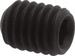 Value Collection - #10-32 UNF, 1/4" OAL, Cup Point Set Screw - Grade 8 Steel, 3/32" Key - Benchmark Tooling