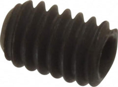 Value Collection - #8-32 UNC, 1/4" OAL, Cup Point Set Screw - Grade 8 Steel, 5/64" Key - Benchmark Tooling