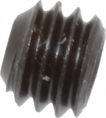 Value Collection - 5/16-18 UNC, 1/4" OAL, Cup Point Set Screw - Grade 8 Alloy Steel, 5/32" Key - Benchmark Tooling