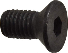 Value Collection - 1/2-13 UNC Hex Socket Drive, Flat Screw - Alloy Steel, Black Oxide Finish, Fully Threaded, 1" OAL - Benchmark Tooling