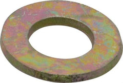 Made in USA - 5/16" Screw, Grade 8 Alloy Steel SAE Flat Washer - 11/32" ID x 11/16" OD, 1/16" Thick - Benchmark Tooling