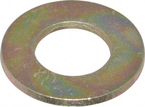 Made in USA - 5/8" Screw, Grade 8 Alloy Steel SAE Flat Washer - 21/32" ID x 1-5/16" OD, 3/32" Thick - Benchmark Tooling
