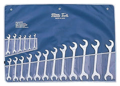 Martin Tools - 18 Piece, 3/8 to 1-1/2" Hydraulic Wrench Set - Benchmark Tooling