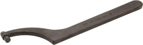 Martin Tools - 6" Capacity, Pin Spanner Wrench - 14" OAL, 9/16" Hook Pin Height - Benchmark Tooling