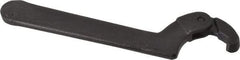 Martin Tools - 3/4" to 2" Capacity, Adjustable Hook Spanner Wrench - 6-3/8" OAL, 1/8" Hook Pin Height - Benchmark Tooling