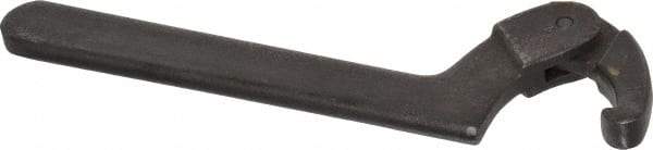 Martin Tools - 1-1/4" to 3" Capacity, Adjustable Hook Spanner Wrench - 8-1/8" OAL, 5/32" Hook Pin Height - Benchmark Tooling