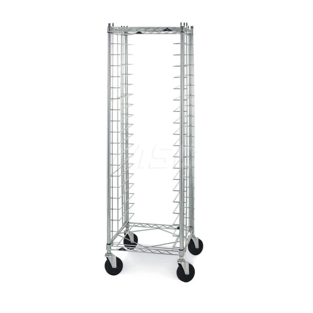 Metro - Carts; Type: Pan & Tray ; Load Capacity (Lb.): 200.000 ; Width (Inch): 21-3/4 ; Length (Inch): 27 ; Height (Inch): 69 ; Material: Steel - Exact Industrial Supply