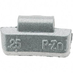 Perfect Equipment - 0.25 oz P Wheel Weight - Zinc, For Use with Automotive & Light Trucks - Benchmark Tooling