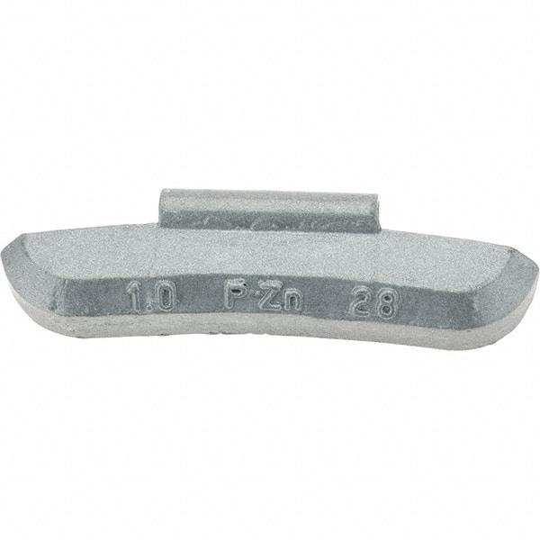 Perfect Equipment - 1 oz P Wheel Weight - Zinc, For Use with Automotive & Light Trucks - Benchmark Tooling