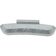 Perfect Equipment - 1 oz P Wheel Weight - Zinc, For Use with Automotive & Light Trucks - Benchmark Tooling