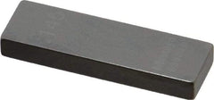 Mitutoyo - 0.145" Rectangular Steel Gage Block - Accuracy Grade AS-1, Includes Certificate of Inspection - Benchmark Tooling