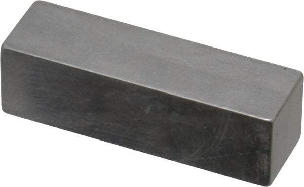 Mitutoyo - 0.35" Rectangular Steel Gage Block - Accuracy Grade AS-1, Includes Certificate of Inspection - Benchmark Tooling