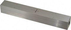 Mitutoyo - 7" Square Steel Gage Block - Accuracy Grade 0, Includes Certificate of Inspection - Benchmark Tooling