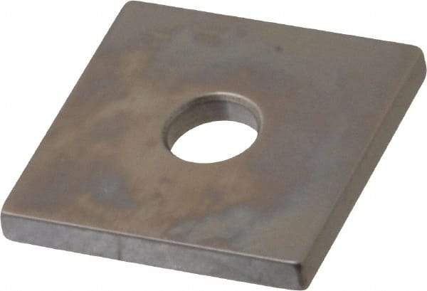 Mitutoyo - 0.117" Square Steel Gage Block - Accuracy Grade 0, Includes Certificate of Inspection - Benchmark Tooling