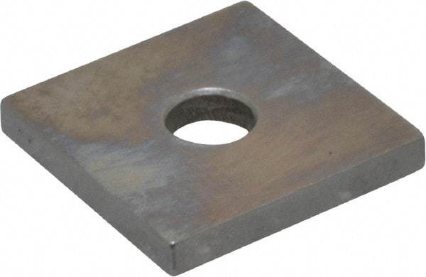 Mitutoyo - 0.13" Square Steel Gage Block - Accuracy Grade 0, Includes Certificate of Inspection - Benchmark Tooling