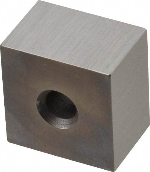 Mitutoyo - 0.65" Square Steel Gage Block - Accuracy Grade 0, Includes Certificate of Inspection - Benchmark Tooling