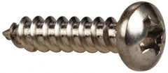 Value Collection - #6 Pan Head Phillips Sheet Metal Screw - Stainless Steel, 5/8" Length Under Head, Grade 316 - Benchmark Tooling