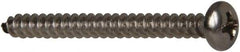 Value Collection - #6 Pan Head Phillips Sheet Metal Screw - Stainless Steel, 1-1/2" Length Under Head, Grade 316 - Benchmark Tooling