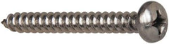Value Collection - #12 Pan Head Phillips Sheet Metal Screw - Stainless Steel, 2" Length Under Head, Grade 316 - Benchmark Tooling