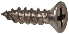 Value Collection - #8 Flat Head Phillips Sheet Metal Screw - Stainless Steel, 5/8" OAL, Grade 316 - Benchmark Tooling