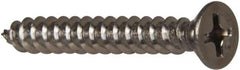 Value Collection - #8 Flat Head Phillips Sheet Metal Screw - Stainless Steel, 1-1/4" OAL, Grade 316 - Benchmark Tooling