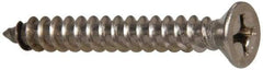 Value Collection - #14 Flat Head Phillips Sheet Metal Screw - Stainless Steel, 2" OAL, Grade 316 - Benchmark Tooling